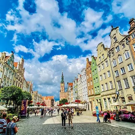 Studio Four Seasons With Parking Place Gdansk Exterior photo